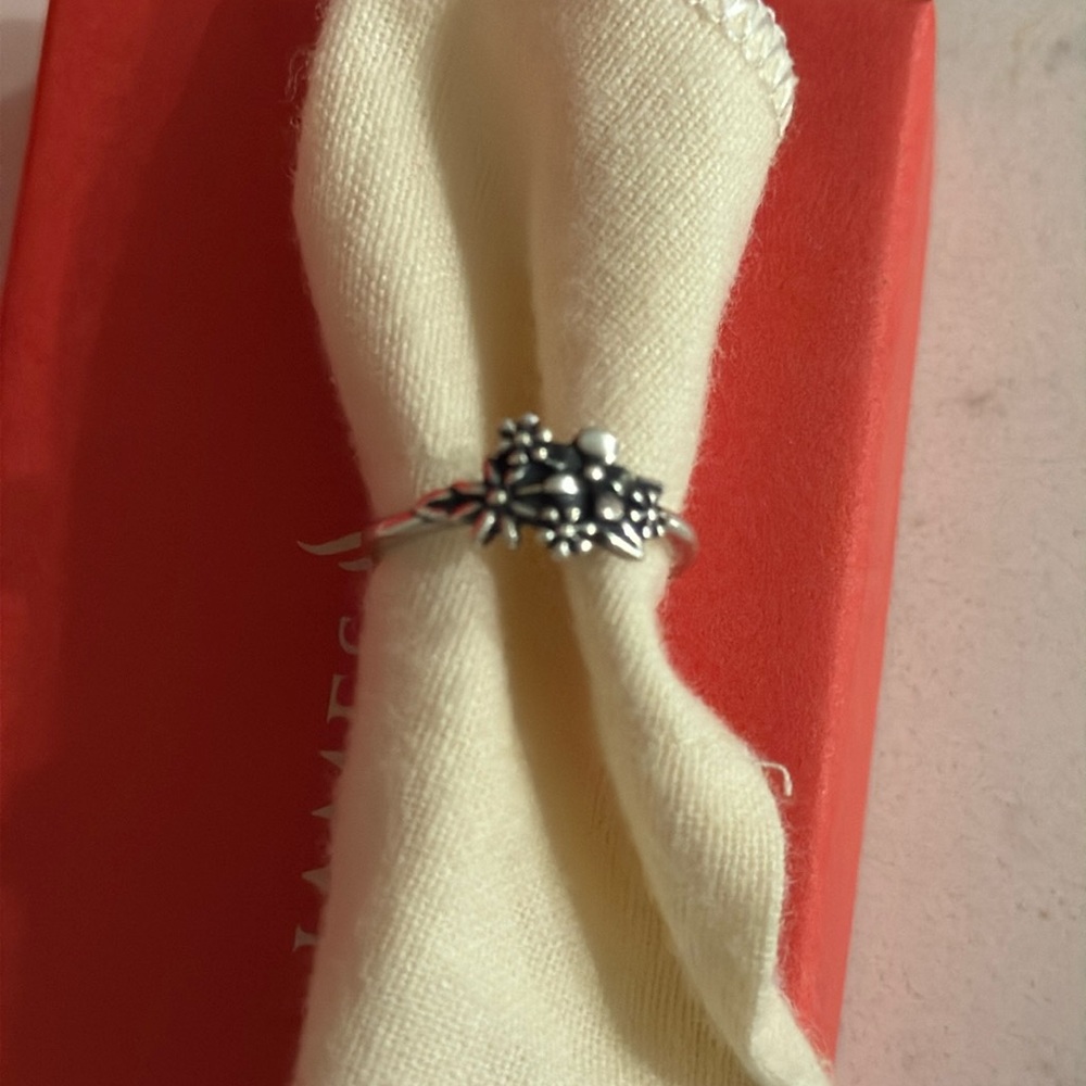 James Avery Garden Bouquet Ring SZ 6.5 💐 Retired